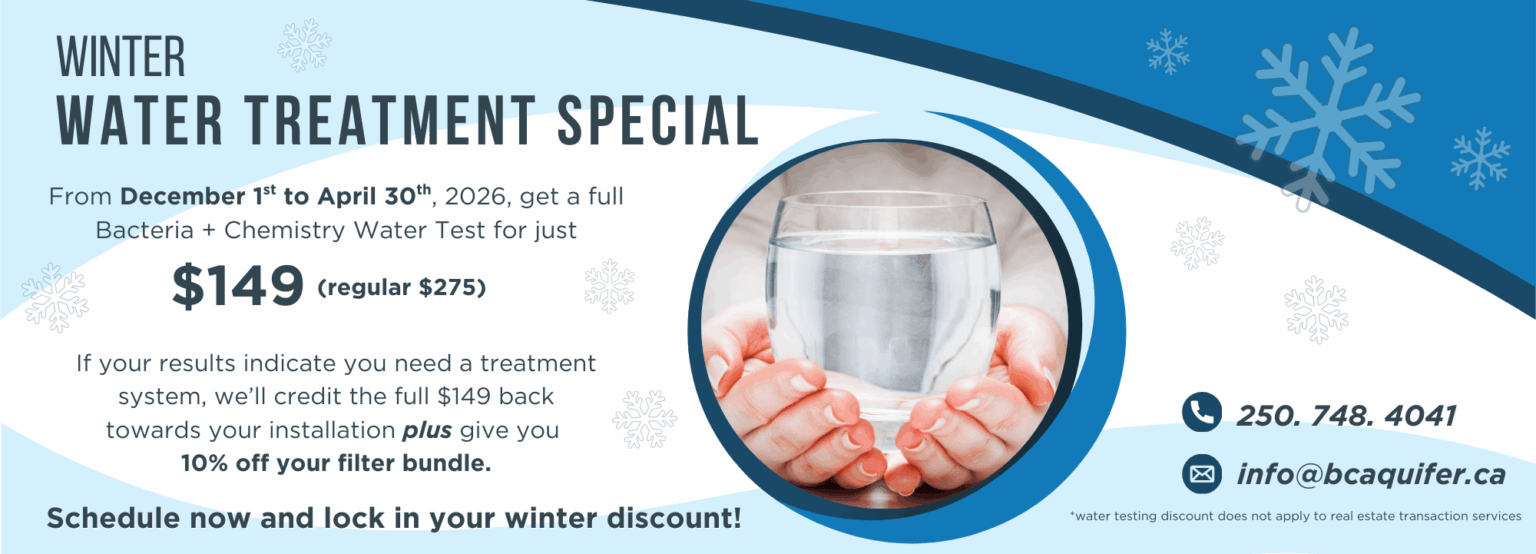 Winter Water Testing Promotion